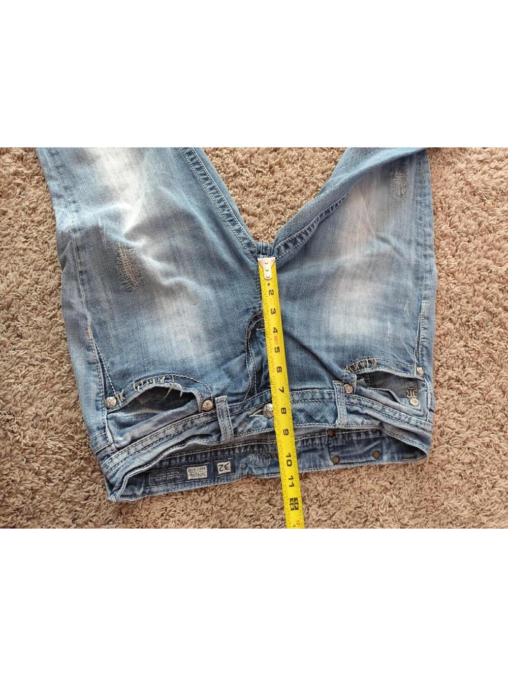 Miss Me Bootcut Mid Waist Jeans Women's Blue Size 32 - Picture 9 of 12
